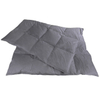 Hotel Quality White Microfiber Polyester Duvet Quilt Inner 100% Cotton Cover King Queen Full Size