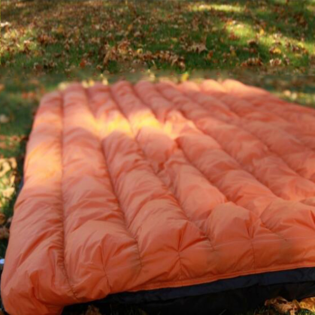 Outdoor 0 Degree Duck Down Hammock Camping Insulation Underquilt / Sleeping Bag